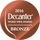 Decanter World Wine Award: Bronze medal