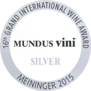 Mundus Vini: Silver medal